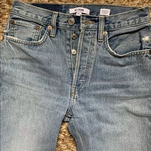 Re/done 70’s stovepipe jeans